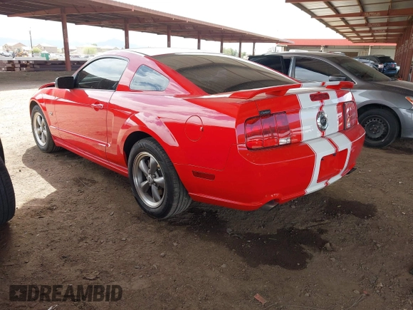 2006 Ford Mustang GT Deluxe with VIN 1ZVFT82HX65257131, listed as a IAAI auction lot 41914126 with 122,750 mi miles. Bid and sale history available at carsss.com. Image 3.