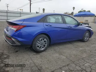 2024 Hyundai Elantra SEL with VIN KMHLM4DG6RU762928, listed as a Copart auction lot 52983615 with 3,462 mi miles and Salvage Title. Bid and sale history available at carsss.com. Image 3.