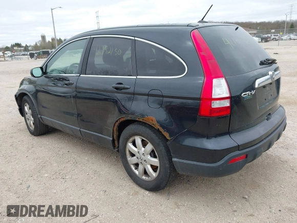 2007 Honda CR-V EX-L with VIN JHLRE38737C045912, listed as a IAAI auction lot 42152130 with 240,934 mi miles and . Bid and sale history available at carsss.com. Image 3.