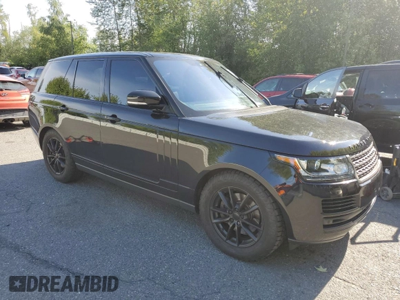 2017 Land Rover Range Rover with VIN SALGR2FK1HA348039, listed as a Copart auction lot 58626775 with 50,748 mi miles and Clean title. Bid and sale history available at DreamBid. Image 4.