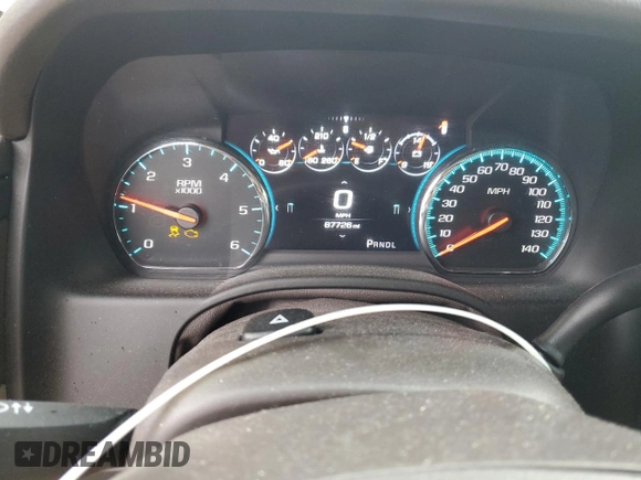 2017 Chevrolet Tahoe LT z VIN 1GNSKBKC5HR306034, wystawiony jako Copart lot #55788245 z przebiegiem 87 726 mil mil oraz Szkoda całkowita • Salvage title. Historia ofert i sprzedaży dostępna na DreamBid. Obrazek 9.