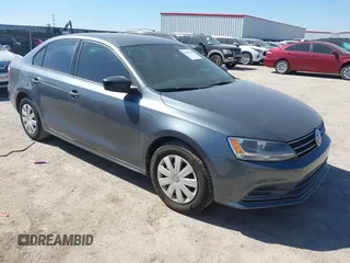 2015 Volkswagen Jetta S with VIN 3VW1K7AJ4FM408423, listed as a IAAI auction lot 41662702 with Not provided miles and . Bid and sale history available at DreamBid. Image 1.