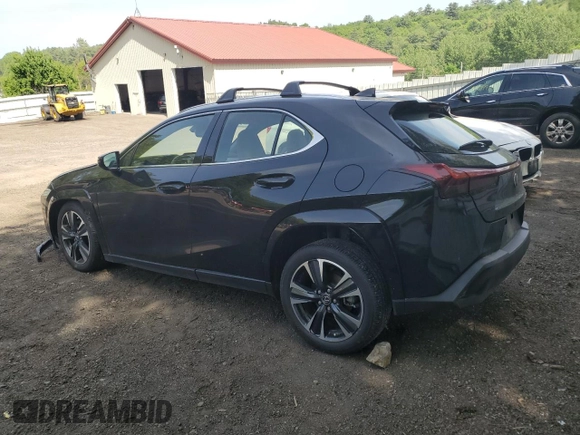 2024 Lexus UX 250h Premium z VIN JTHP9JBHXR2074961, wystawiony jako Copart lot #59655015 z przebiegiem 8 340 mil mil oraz Szkoda całkowita • Salvage title. Historia ofert i sprzedaży dostępna na DreamBid. Obrazek 2.
