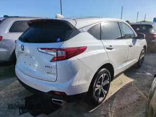 2022 Acura RDX w/Advance Package with VIN 5J8TC2H74NL004562, listed as a Copart auction lot 74045604 with 0 mi miles and Non Repairable. Bid and sale history available at carsss.com. Image 3.