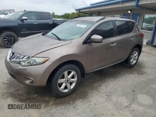 2009 Nissan Murano LE with VIN JN8AZ18W09W141271, listed as a Copart auction lot 70055714 with 208,271 mi miles and Salvage Title. Bid and sale history available at carsss.com. Image 1.