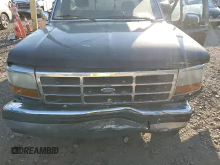 1992 Ford F-150 with VIN 1FTDF15Y9NLA29099, listed as a Copart auction lot 76238474 with 235,130 mi miles and Salvage Title. Bid and sale history available at carsss.com. Image 11.