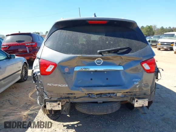 2019 Nissan Pathfinder SV z VIN 5N1DR2MM5KC612594, wystawiony jako IAAI lot #41602287 z przebiegiem 53 240 mil mil oraz . Historia ofert i sprzedaży dostępna na DreamBid. Obrazek 19.