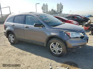 2010 Honda CR-V EX with VIN 5J6RE3H50AL044407, listed as a Copart auction lot 52341515 with 88,244 mi miles and Salvage Title. Bid and sale history available at carsss.com. Image 4.