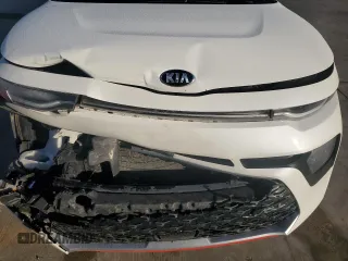 2021 Kia Soul Turbo with VIN KNDJ53AF2M7746120, listed as a Copart auction lot 86768504 with 46,520 mi miles and Salvage Title. Bid and sale history available at DreamBid. Image 12.