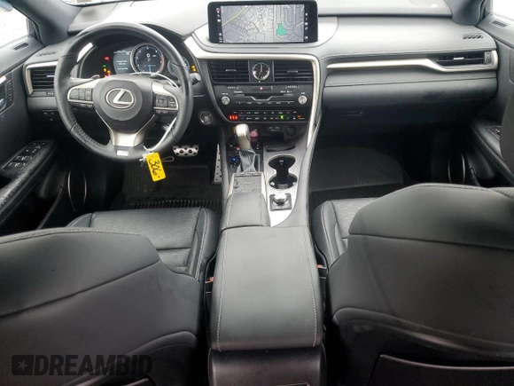 2022 Lexus RX 350 F Sport с VIN 2T2SZMDA2NC329753, выставлен на аукционе Copart как лот 51712485 с пробегом 34 874 миль миль и Списание • Salvage title. История ставок и продаж доступна на DreamBid. Изображение 8.