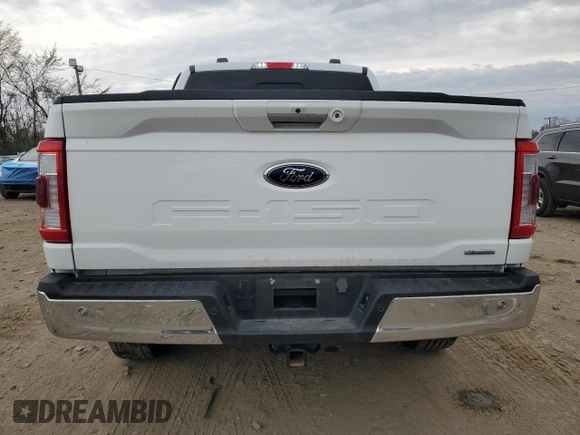 2023 Ford F-150 XL with VIN 1FTEW1EP0PFB56918, listed as a Copart auction lot 50770955 with 53,495 mi miles and Non Repairable. Bid and sale history available at carsss.com. Image 6.