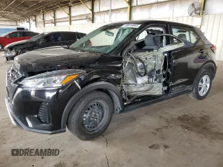 2021 Nissan Kicks S with VIN 3N1CP5BV6ML533691, listed as a Copart auction lot 50816665 with 59,681 mi miles and Salvage Title. Bid and sale history available at carsss.com. Image 1.