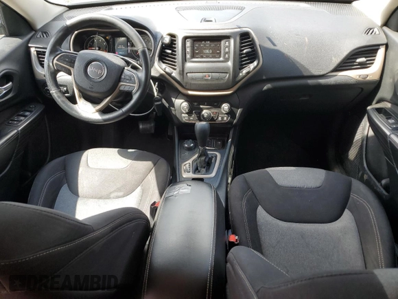 2014 Jeep Cherokee Altitude with VIN 1C4PJMCB8EW176508, listed as a Copart auction lot 53652045 with 177,761 mi miles and Salvage Title. Bid and sale history available at carsss.com. Image 8.