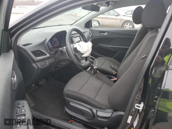 2020 Hyundai Accent SE with VIN 3KPC24A66LE113688, listed as a Copart auction lot 41062064 with 53,562 mi miles. Bid and sale history available at carsss.com. Image 7.