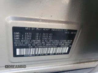 2014 Subaru Legacy with VIN 4S3BMCN62E3003905, listed as a Copart auction lot 63877385 with 93,533 mi miles and Salvage title. Bid and sale history available at DreamBid. Image 12.