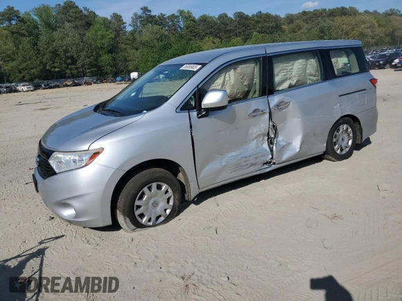 2016 Nissan Quest S z VIN JN8AE2KP5G9152247, wystawiony jako Copart lot #55006905 z przebiegiem 120 708 mil mil oraz Szkoda całkowita • Salvage title. Historia ofert i sprzedaży dostępna na DreamBid. Obrazek 1.