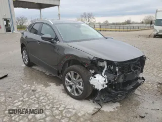 2024 Mazda CX-30 S Carbon Edition with VIN 3MVDMBCM6RM616634, listed as a Copart auction lot 50347385 with 3,001 mi miles and Salvage title. Bid and sale history available at DreamBid. Image 4.