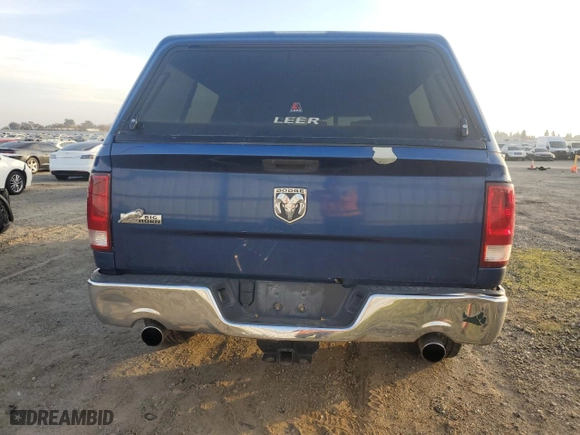 2009 Dodge Ram 1500 SLT with VIN 1D3HB13T59S703563, listed as a Copart auction lot 84047394 with 170,408 mi miles and Salvage Title. Bid and sale history available at carsss.com. Image 6.
