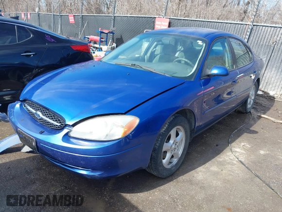 2003 Ford Taurus SE Standard with VIN 1FAFP53233G208763, listed as a IAAI auction lot 41661923 with 127,830 mi miles. Bid and sale history available at carsss.com. Image 19.
