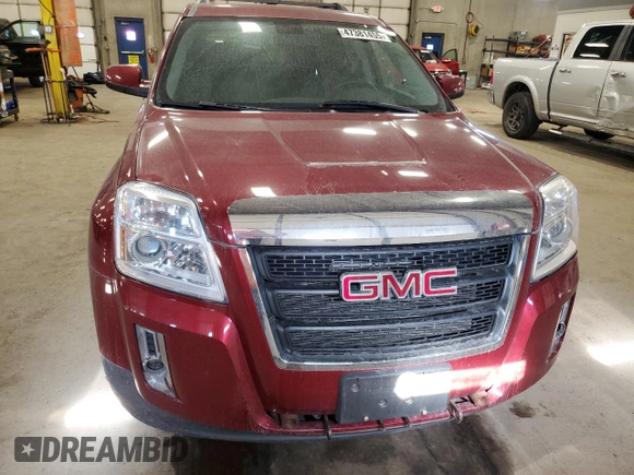2011 GMC Terrain SLE-2 with VIN 2CTFLTEC8B6353719, listed as a Copart auction lot 47381455 with 92,030 mi miles and Salvage Title. Bid and sale history available at carsss.com. Image 5.