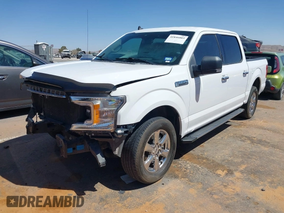 2019 Ford F-150 XL with VIN 1FTEW1C53KKC67450, listed as a IAAI auction lot 41846803 with 50,156 mi miles and . Bid and sale history available at DreamBid. Image 18.