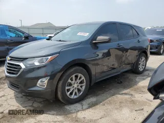 2021 Chevrolet Equinox LS with VIN 2GNAXHEV4M6153794, listed as a Copart auction lot 59323685 with 102,734 mi miles and Salvage title. Bid and sale history available at DreamBid. Image 1.