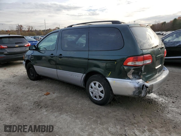 2002 Toyota Sienna CE with VIN 4T3ZF19C92U442847, listed as a Copart auction lot 78918014 with 144,974 mi miles and Clean Title. Bid and sale history available at carsss.com. Image 2.