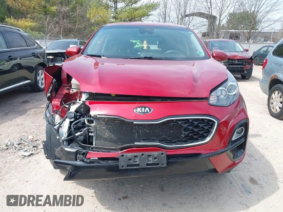 2021 Kia Sportage LX with VIN KNDPMCAC3M7901633, listed as a IAAI auction lot 42060511 with 89,816 mi miles and . Bid and sale history available at carsss.com. Image 12.