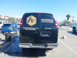 2016 Chevrolet Express Cargo Van with VIN 1GCWGAFF0G1154459, listed as a IAAI auction lot 41647930 with 100,142 mi miles. Bid and sale history available at carsss.com. Image 16.
