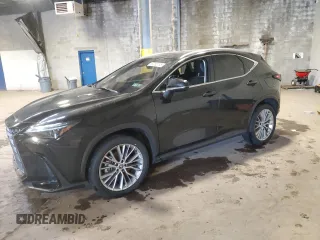 2024 Lexus NX 350 Luxury z VIN 2T2HGCEZ7RC034667, wystawiony jako Copart lot #59150195 z przebiegiem 16 675 mil mil oraz Szkoda całkowita • Salvage title. Historia ofert i sprzedaży dostępna na DreamBid. Obrazek 1.