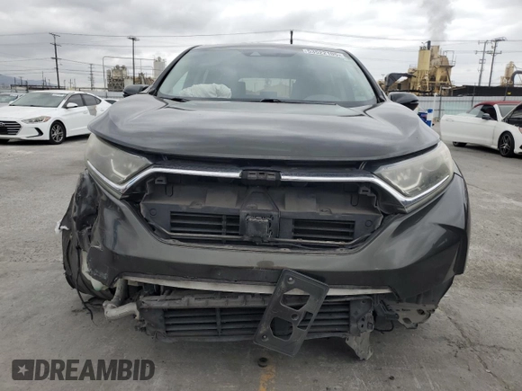 2018 Honda CR-V EX with VIN 7FARW1H55JE017928, listed as a Copart auction lot 53522105 with 265,203 mi miles and Salvage Title. Bid and sale history available at carsss.com. Image 5.