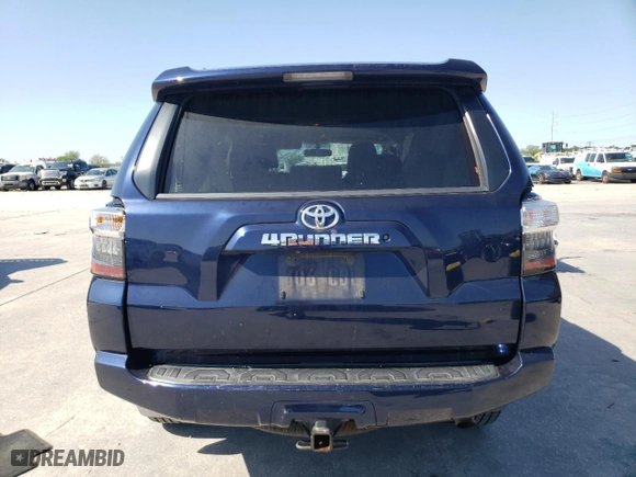 2018 Toyota 4Runner SR5 with VIN JTEZU5JR6J5187315, listed as a Copart auction lot 52288535 with 101,570 mi miles and Salvage Title. Bid and sale history available at carsss.com. Image 6.