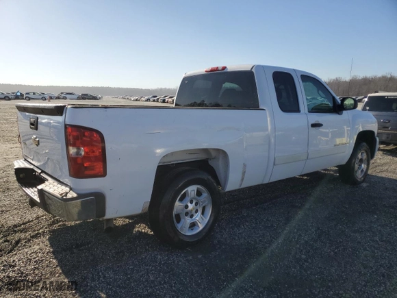 2008 Chevrolet Silverado 1500 Work Truck with VIN 1GCEC19C28Z117070, listed as a Copart auction lot 46615375 with 265,782 mi miles and Salvage Title. Bid and sale history available at carsss.com. Image 3.