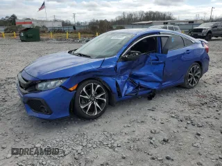 2019 Honda Civic Si with VIN 2HGFC1E50KH707353, listed as a Copart auction lot 44366635 with Not Provided miles and Salvage Title. Bid and sale history available at DreamBid. Image 1.