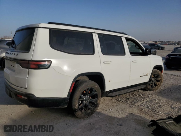 2024 Jeep Wagoneer Series II Carbide with VIN 1C4SJVBP2RS141330, listed as a Copart auction lot 47686585 with Not Provided miles and Salvage Title. Bid and sale history available at DreamBid. Image 3.