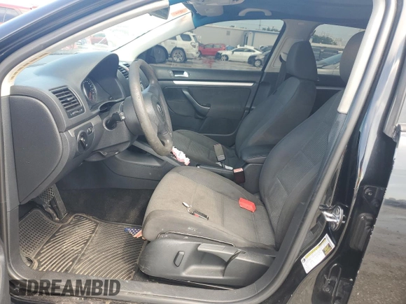 2010 Volkswagen Jetta S with VIN 3VWJZ7AJ3AM029692, listed as a Copart auction lot 61743435 with Not provided miles and Salvage title. Bid and sale history available at DreamBid. Image 7.