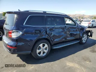 2018 Mercedes-Benz GLS 450 with VIN 4JGDF6EE9JB112806, listed as a Copart auction lot 63669265 with 22,131 mi miles and Salvage title. Bid and sale history available at DreamBid. Image 3.