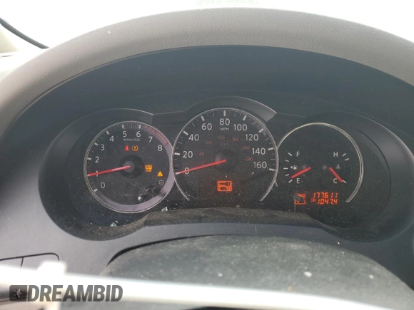 2010 Nissan Altima 2.5 SL with VIN 1N4AL2AP5AN501589, listed as a Copart auction lot 52536135 with 177,611 mi miles and Salvage Title. Bid and sale history available at carsss.com. Image 9.