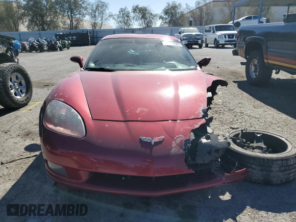 2008 Chevrolet Corvette with VIN 1G1YY26W585134514, listed as a Copart auction lot 45059565 with 101,599 mi miles and Salvage Title. Bid and sale history available at carsss.com. Image 5.