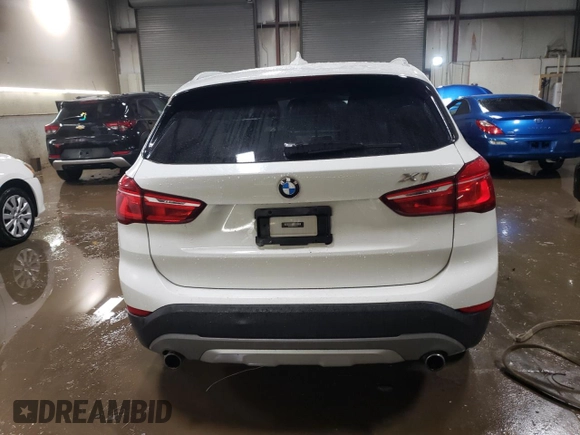 2016 BMW X1 xDrive28i with VIN WBXHT3C3XG5E51117, listed as a Copart auction lot 48243355 with 129,607 mi miles and Salvage Title. Bid and sale history available at carsss.com. Image 6.
