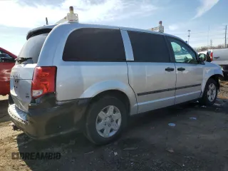 2011 Dodge Grand Caravan Cargo with VIN 2D4RN1AG5BR725941, listed as a Copart auction lot 50244065 with 57,831 mi miles and Salvage Title. Bid and sale history available at carsss.com. Image 3.