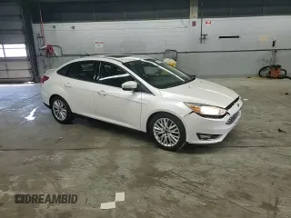 2017 Ford Focus Titanium with VIN 1FADP3J25HL213184, listed as a Copart auction lot 61653155 with 120,883 mi miles and Clean title. Bid and sale history available at DreamBid. Image 12.