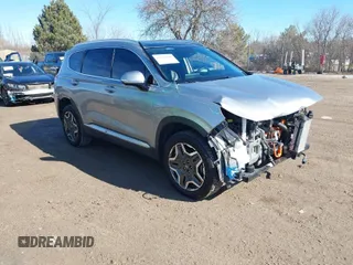 2023 Hyundai Santa Fe Hybrid SEL Premium with VIN 5NMS3DA10PH001884, listed as a IAAI auction lot 41666190 with 30,361 mi miles. Bid and sale history available at carsss.com. Image 1.