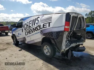 2017 Chevrolet Express Cargo with VIN 1GCWGAFF9H1352846, listed as a Copart auction lot 51229595 with 293,721 mi miles and Salvage Title. Bid and sale history available at DreamBid. Image 2.