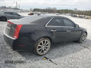 2012 Cadillac CTS Sedan Luxury with VIN 1G6DG5E52C0128049, listed as a Copart auction lot 46292085 with 125,705 mi miles and Salvage Title. Bid and sale history available at carsss.com. Image 3.