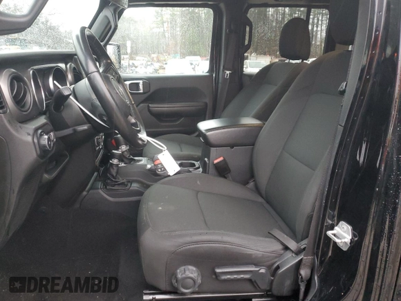 2021 Jeep Wrangler Unlimited Willys with VIN 1C4HJXDN2MW741557, listed as a Copart auction lot 49670355 with 83,180 mi miles and Clean Title. Bid and sale history available at DreamBid. Image 7.
