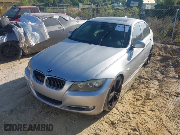 2011 BMW 3 Series 335i with VIN WBAPM5C56BE576136, listed as a IAAI auction lot 41792805 with 135,862 mi miles. Bid and sale history available at carsss.com. Image 2.
