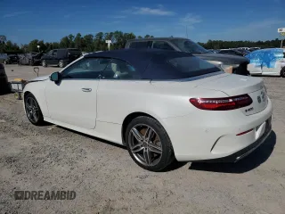 2018 Mercedes-Benz E-Class E 400 with VIN WDD1K6GB0JF057411, listed as a Copart auction lot 82135774 with 46,021 mi miles and Salvage Title. Bid and sale history available at carsss.com. Image 2.