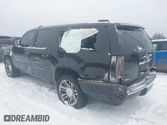 2012 Cadillac Escalade ESV Premium z VIN 1GYS4JEF0CR310045, wystawiony jako IAAI lot #41332306 z przebiegiem 166 676 mil mil oraz . Historia ofert i sprzedaży dostępna na DreamBid. Obrazek 3.