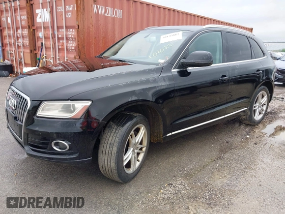 2013 Audi Q5 Premium Plus with VIN WA1LFAFP9DA101022, listed as a IAAI auction lot 42143862 with 229,056 mi miles and . Bid and sale history available at DreamBid. Image 2.